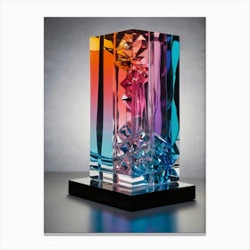 Lucite Sculpture Canvas Print