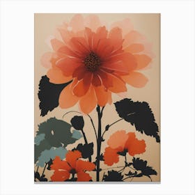 Dahlia 3 Canvas Print