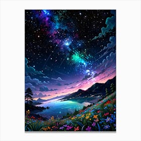 Night Sky 15 Canvas Print