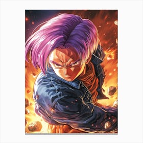 Dragon Ball Z Wallpaper 38 Canvas Print