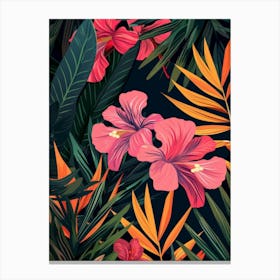 Tropical Background 6 Canvas Print