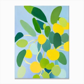 Bear’S Paw Succulent Bold Graphic Plant Canvas Print