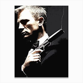 James Bond 007 Canvas Print