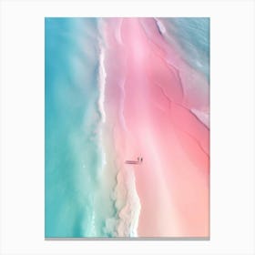 Pink Sand Beach Canvas Print