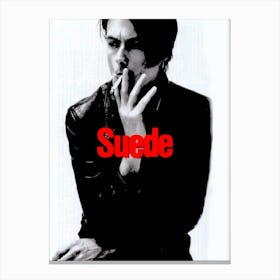 Brett Anderson suede britpop band music 15 Canvas Print