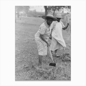 Women Hoeing, Picayune, Mississippi By Russell Lee Canvas Print