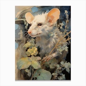 A Realistic And Atmospheric Watercolour Fantasy Character 7 Canvas Print