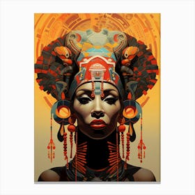 African woman 1 Canvas Print