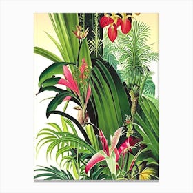 Jungle Botanicals 4 Botanical Canvas Print