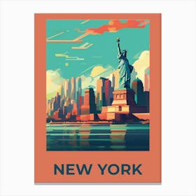 New York City Old art print. 1 Canvas Print