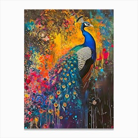 Peacock Canvas Print