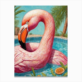 Flamingo 8 Canvas Print