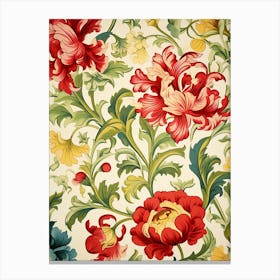 Floral Wallpaper 29 Canvas Print