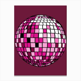 Disco Ball 53 Canvas Print