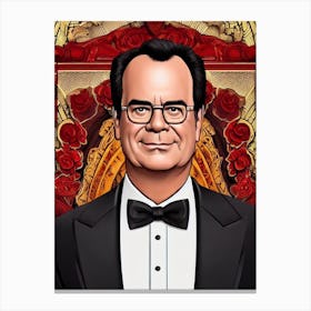 Dan Aykroyd Illustration Movies Canvas Print