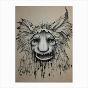 Troll Face Canvas Print