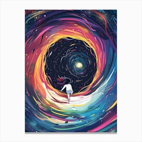 Swirling Vortex 1 Canvas Print