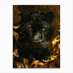 Black Panther 10 Canvas Print