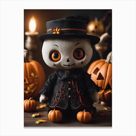 Creepy toy Canvas Print