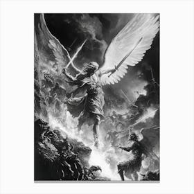 Angel Of Death Canvas Print