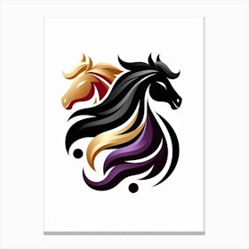 Creative Horse Beauty Illustration Nr 10 Canvas Print