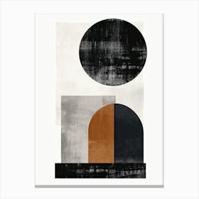 Dakar Stone Park Bauhaus Minimalist Canvas Print