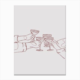 Cheers Canvas Print