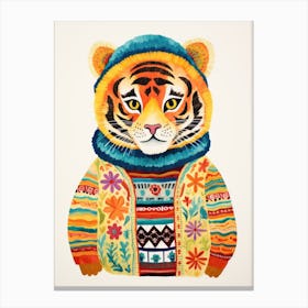 Tiger Print Canvas Print