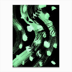 Glow In The Dark Abstract Nature Canvas Print