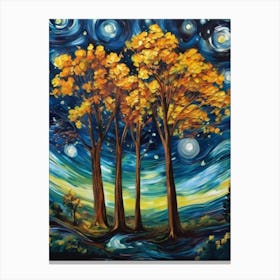 Starry Night 224 Canvas Print