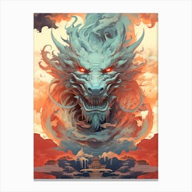 Dragon Head 1 Canvas Print