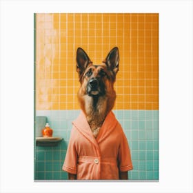 A German Shepherd Dog 4 Canvas Print