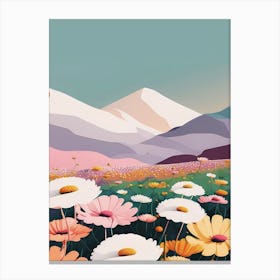 Daisy Field 5 Canvas Print