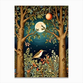 William Morris Moonlight In The Forest 68 Canvas Print