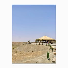 Desert Tent Canvas Print