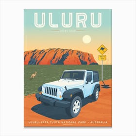 Uluru Ayers Rock Australia Canvas Print