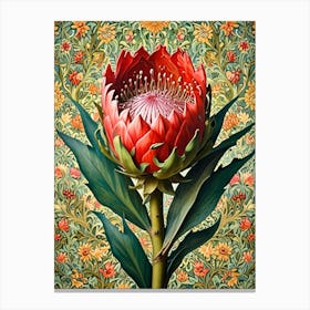 William Morris Protea By William Morris Canvas Print