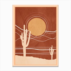 Desert Design 4 Canvas Print