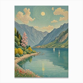 The Lake Canvas Print