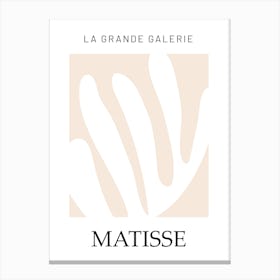 Matisse exhibition Canvas Print