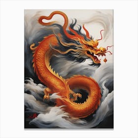 Dragon Flight Canvas Print