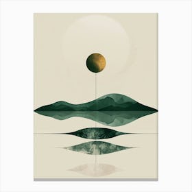 minimal modern 'Sunrise' Canvas Print