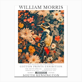 William Morris Exhibitions Birds Series 63 Canvas Print