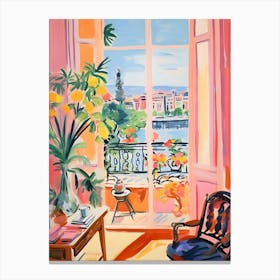 View From The Window Canvas Print