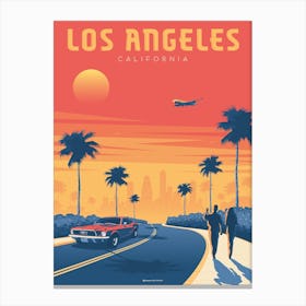 Los Angeles California United States Canvas Print