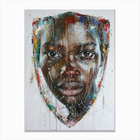 African Girl 4 Canvas Print