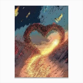 Heart Of Love Canvas Print