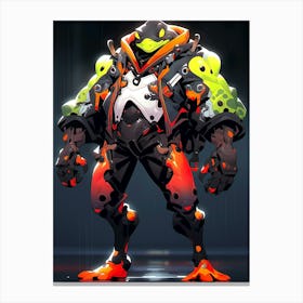 Overwatch Frog Canvas Print