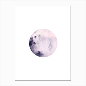 Aesthetic Moon Canvas Print