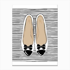 Bow Flats Canvas Print